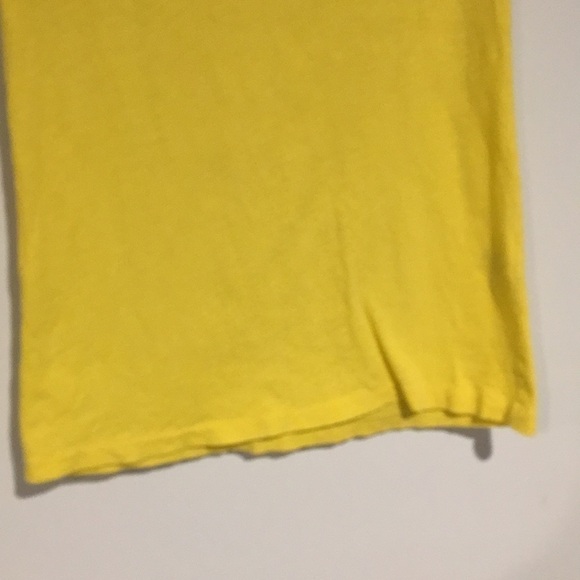 Ralph Lauren polo pony Sport yellowT-shirt szM - Picture 4 of 5